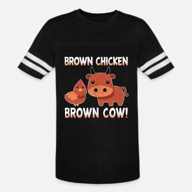 Brown Chicken Brown Cow' Men's T-Shirt 